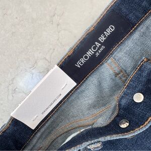 Crosbie High Rise Waist Slim Wide leg Jean